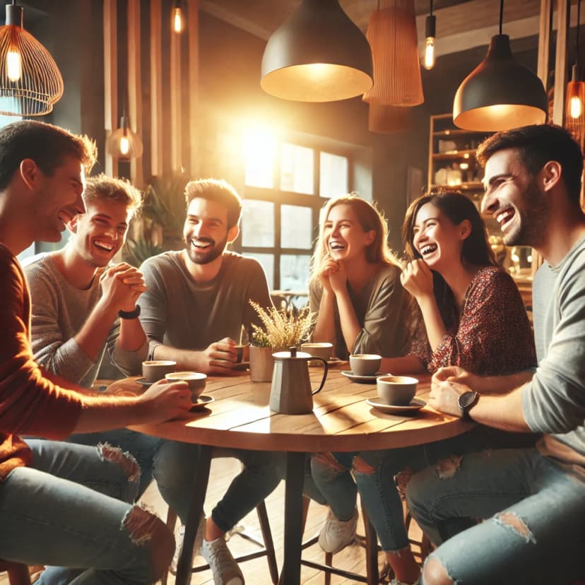 Ambiente acogedor del café Cuarto y Mita en Oviedo